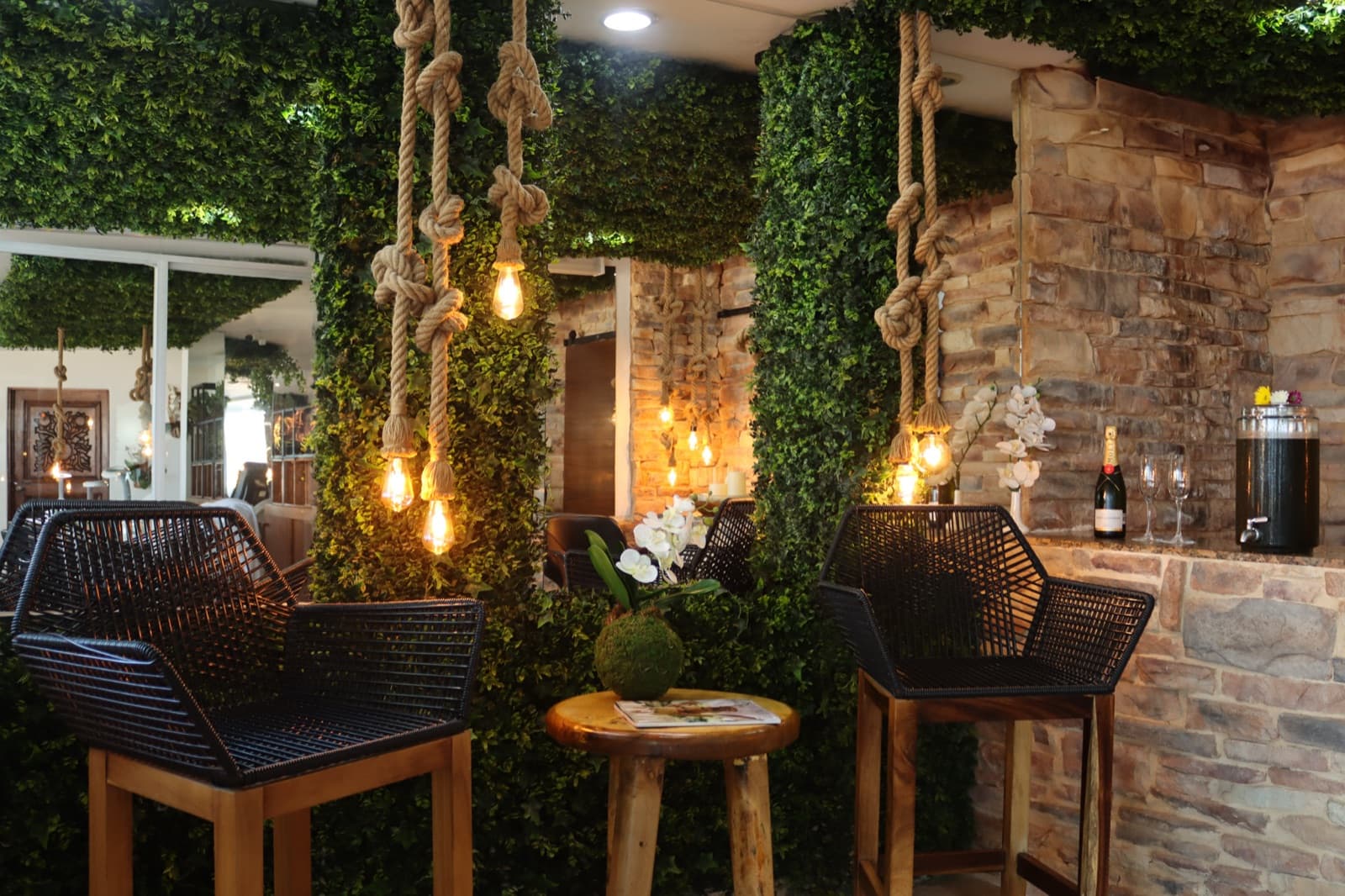 Spa relaxation lounge